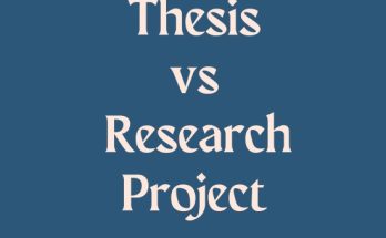 Thesis-Research Project