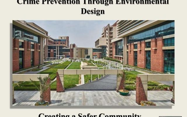 Urban Crime Prevention Through Environmental Design (CPTED)